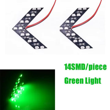 Arrow LED Turn Signal Lights – Side Mirror Blinker Indicators for Cars (Set of 2)