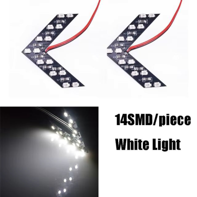 Arrow LED Turn Signal Lights – Side Mirror Blinker Indicators for Cars (Set of 2)