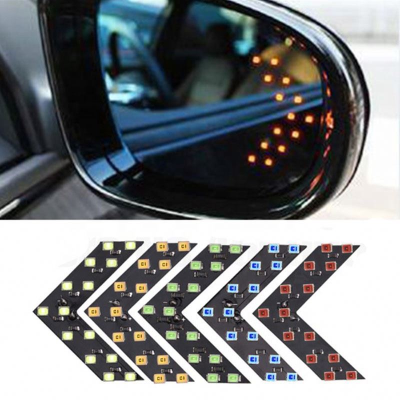 Arrow LED Turn Signal Lights – Side Mirror Blinker Indicators for Cars (Set of 2)