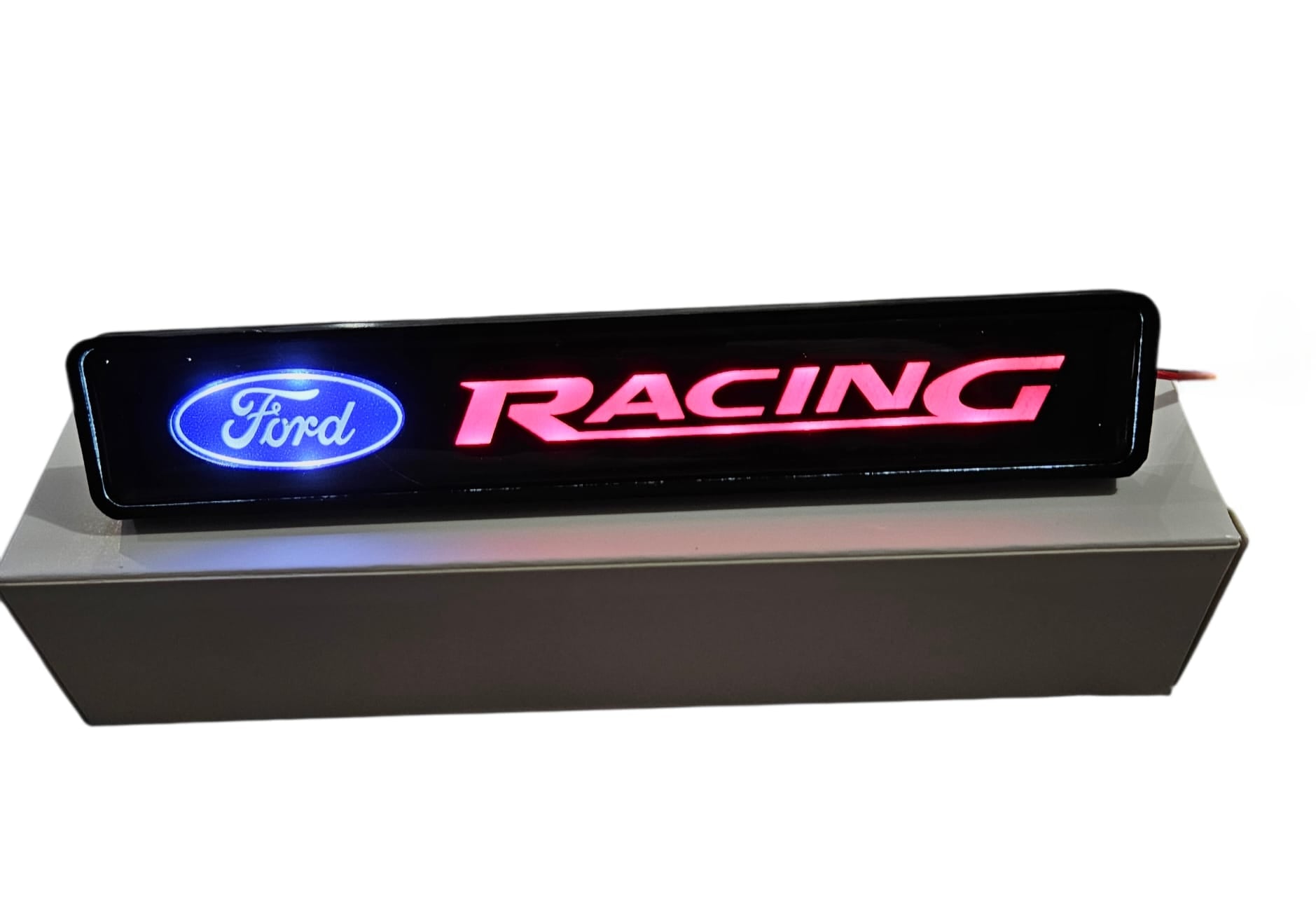 Ford LED Front Grille Emblem Badge – 12V Illuminated Logo