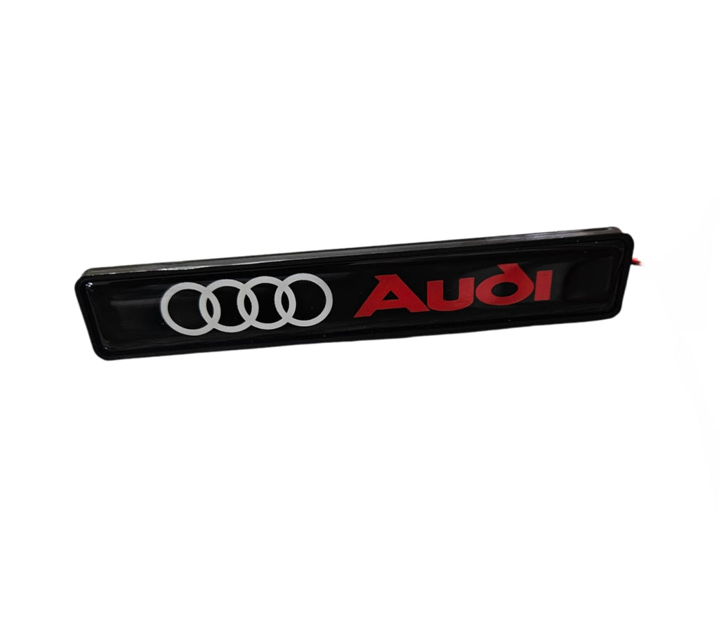 Audi LED Front Grille Emblem – 12V Illuminated Badge
