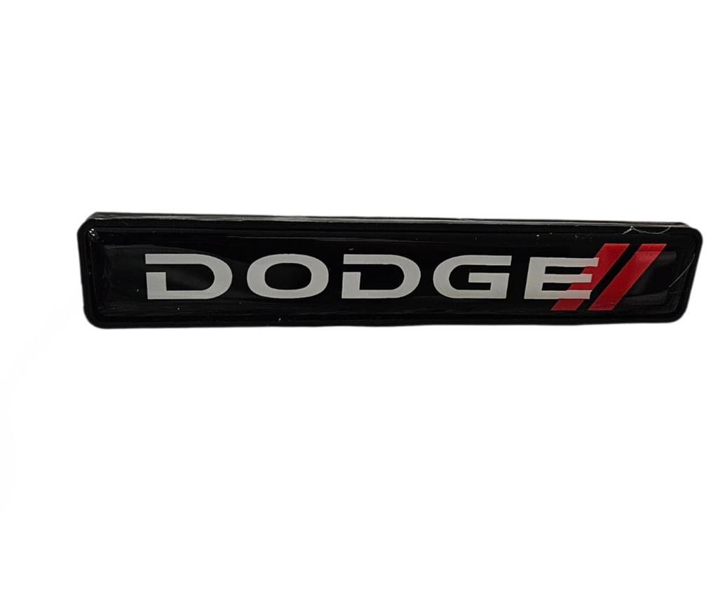 Dodge LED Front Grille Emblem – 12V Illuminated Badge