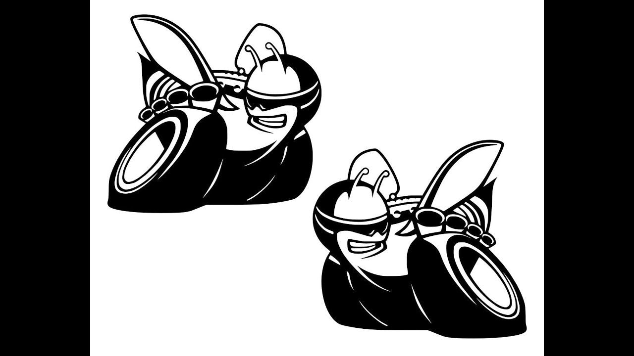 XL Scat Pack Bee Side Decal – Vinyl Graphic Sticker Set for Charger & Challenger