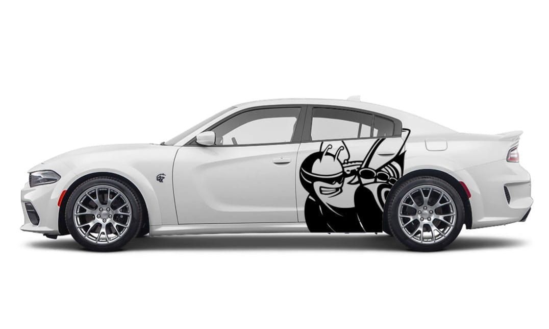 XL Scat Pack Bee Side Decal – Vinyl Graphic Sticker Set for Charger & Challenger