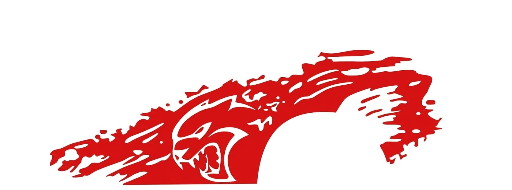 Hellcat Style Side Decal Graphic Vinyl Sticker – Dodge Ram Truck Bed Wrap