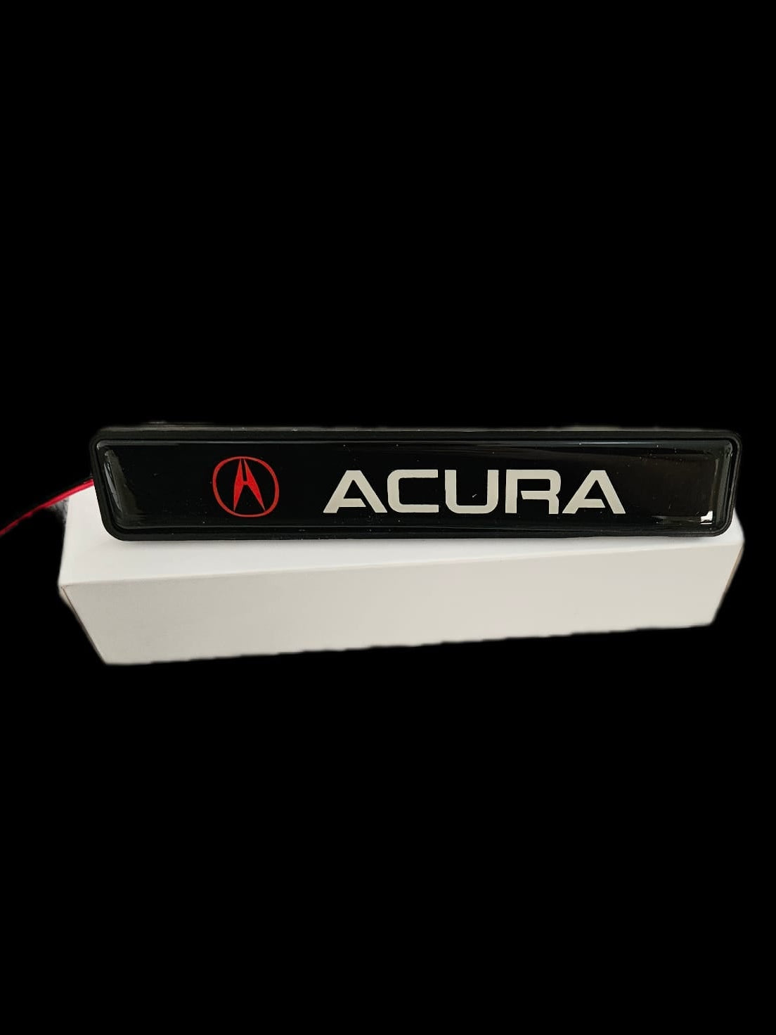 Acura LED Front Grille Emblem Badge – 12V Illuminated Logo