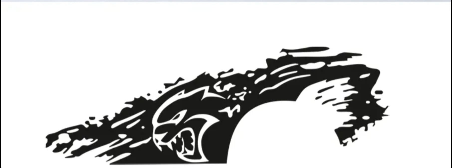 Hellcat Style Side Decal Graphic Vinyl Sticker – Dodge Ram Truck Bed Wrap